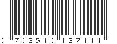 UPC 703510137111