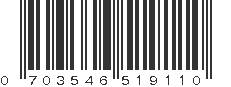 UPC 703546519110