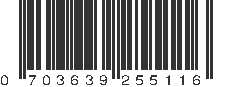 UPC 703639255116