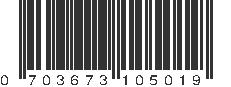 UPC 703673105019