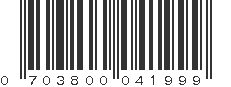 UPC 703800041999