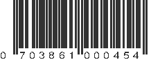 UPC 703861000454