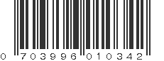 UPC 703996010342