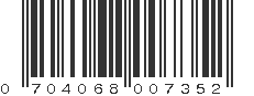 UPC 704068007352