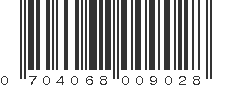 UPC 704068009028