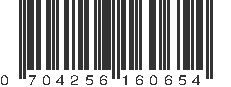 UPC 704256160654