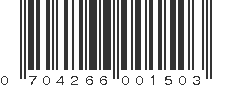 UPC 704266001503