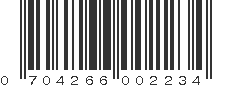 UPC 704266002234