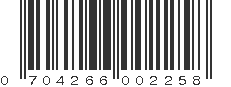 UPC 704266002258