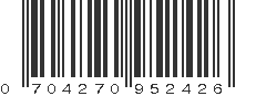 UPC 704270952426