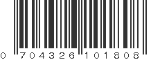 UPC 704326101808