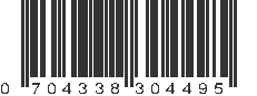 UPC 704338304495