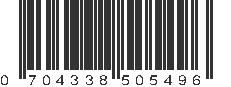 UPC 704338505496