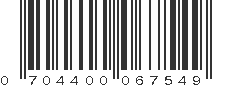 UPC 704400067549