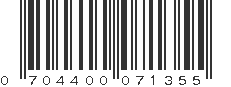 UPC 704400071355