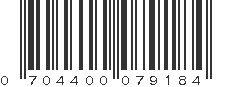 UPC 704400079184