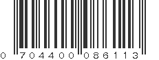 UPC 704400086113