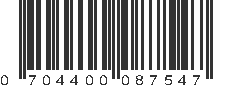 UPC 704400087547