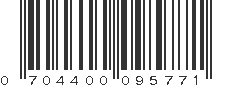 UPC 704400095771