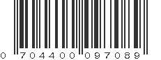 UPC 704400097089