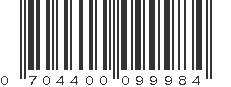 UPC 704400099984