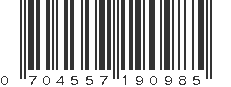 UPC 704557190985