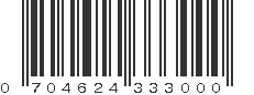 UPC 704624333000