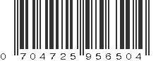 UPC 704725956504