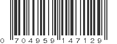 UPC 704959147129