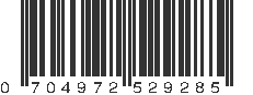 UPC 704972529285