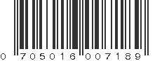 UPC 705016007189