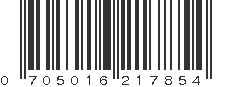 UPC 705016217854