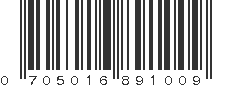 UPC 705016891009