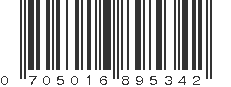 UPC 705016895342
