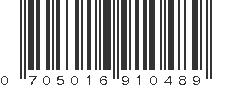 UPC 705016910489