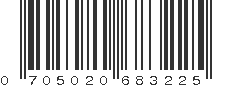 UPC 705020683225