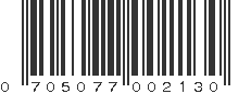 UPC 705077002130