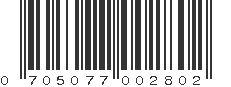 UPC 705077002802