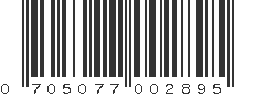 UPC 705077002895