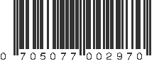 UPC 705077002970