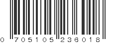 UPC 705105236018