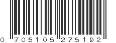 UPC 705105275192