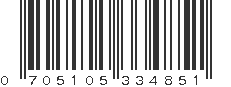 UPC 705105334851