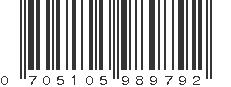 UPC 705105989792