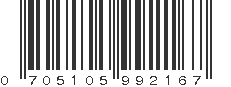 UPC 705105992167