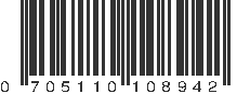 UPC 705110108942