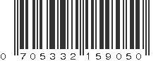 UPC 705332159050