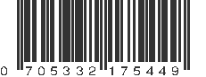 UPC 705332175449