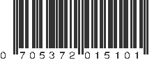 UPC 705372015101