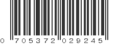 UPC 705372029245